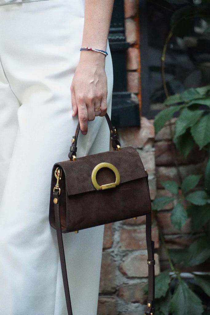 DIANA Mini Maro Velur - Handbags - ONOCAN