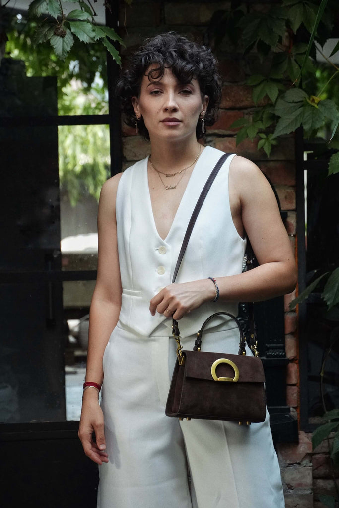DIANA Mini Maro Velur - Handbags - ONOCAN