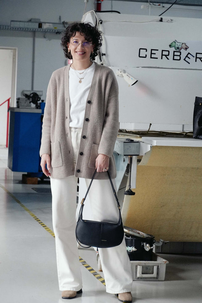 OLIVIA Small Negru TAURUS- Handbags - ONOCAN