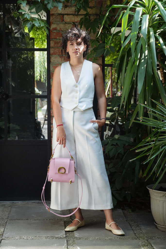 RITA Roz Croco - Handbags - ONOCAN