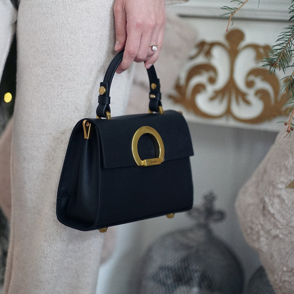 DIANA Mini Negru - Handbags - ONOCAN