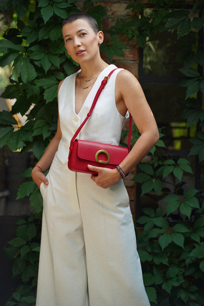EVA Rosu - Handbags - ONOCAN