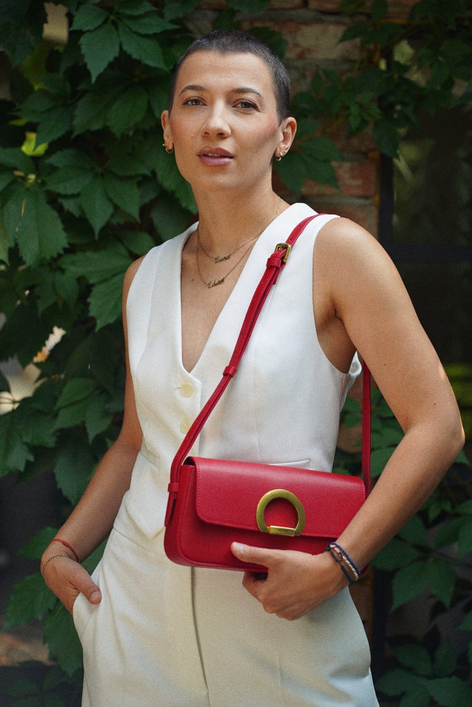 EVA Rosu - Handbags - ONOCAN
