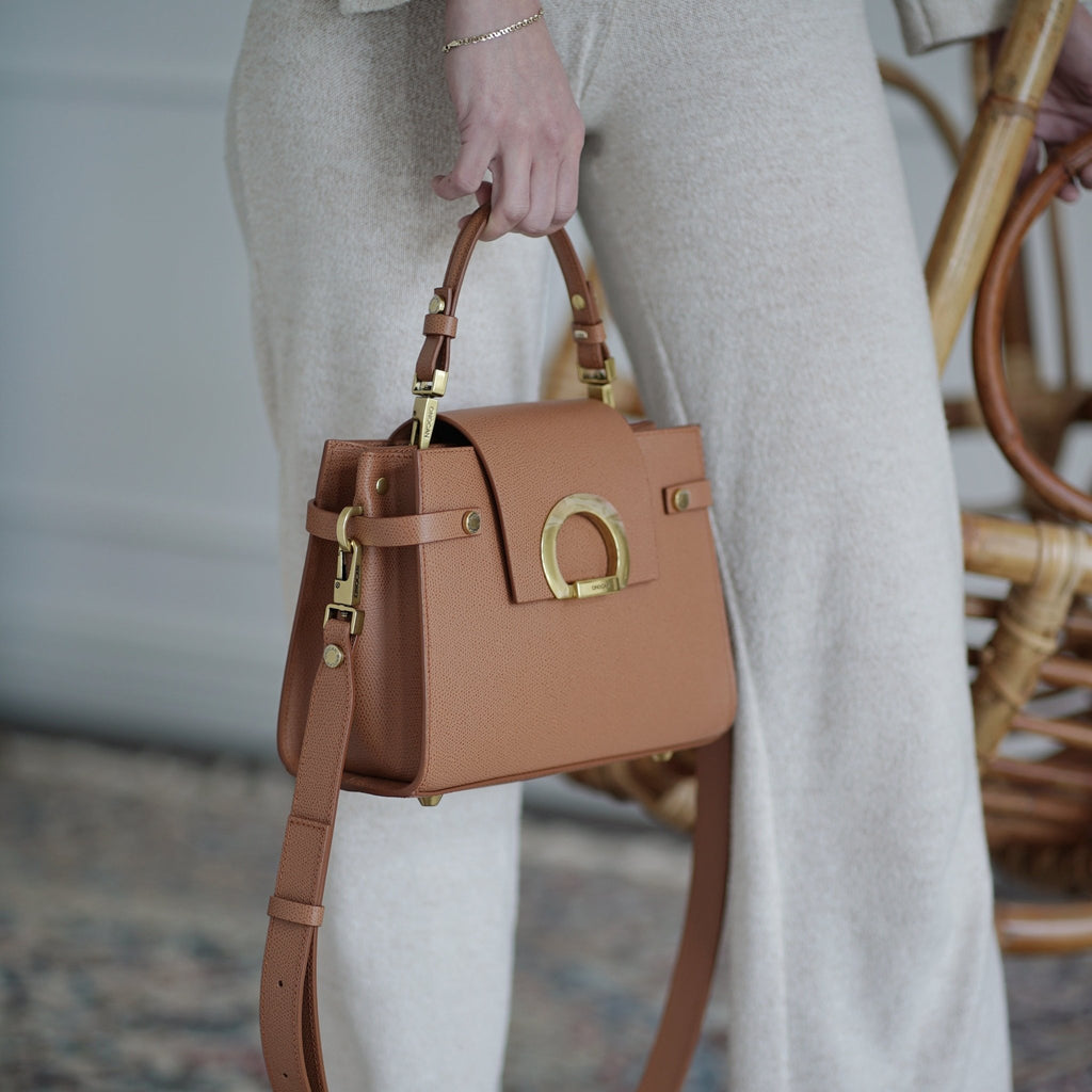 KARINA Midi Camel - Handbags - ONOCAN