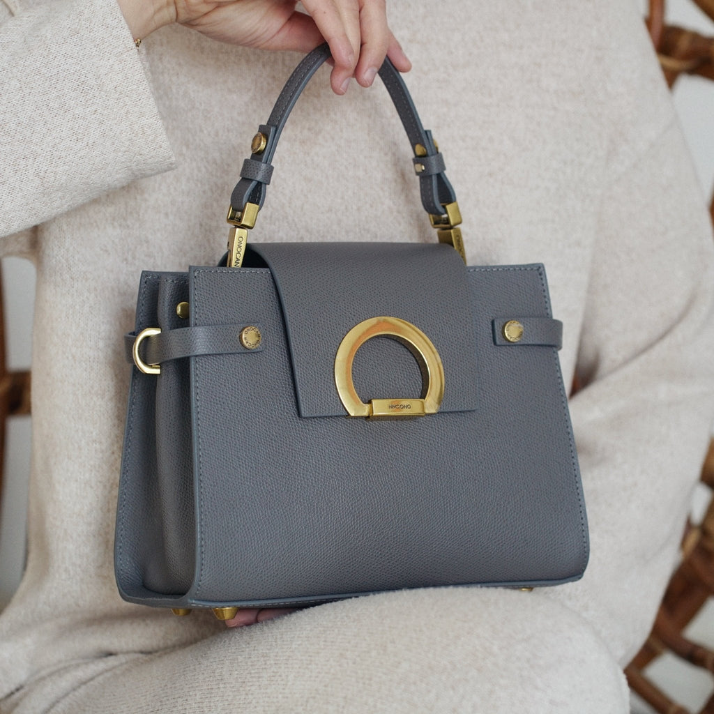 KARINA Midi Grey - Handbags - ONOCAN