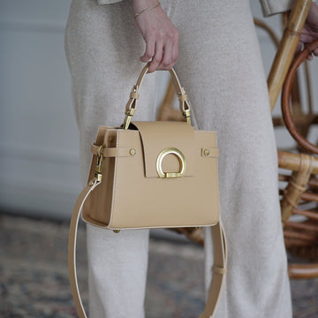 KARINA Midi Nude - Handbags - ONOCAN