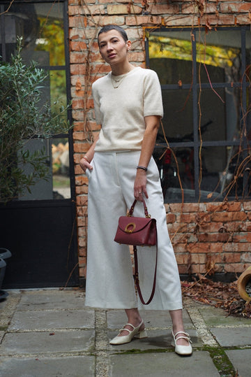 LILYBETH Burgundy - Handbags - ONOCAN