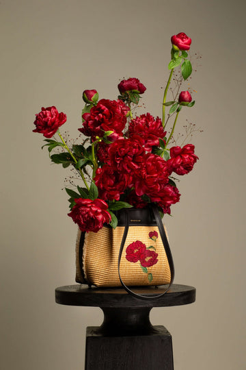 NOVA Flora Negru - Handbags - ONOCAN