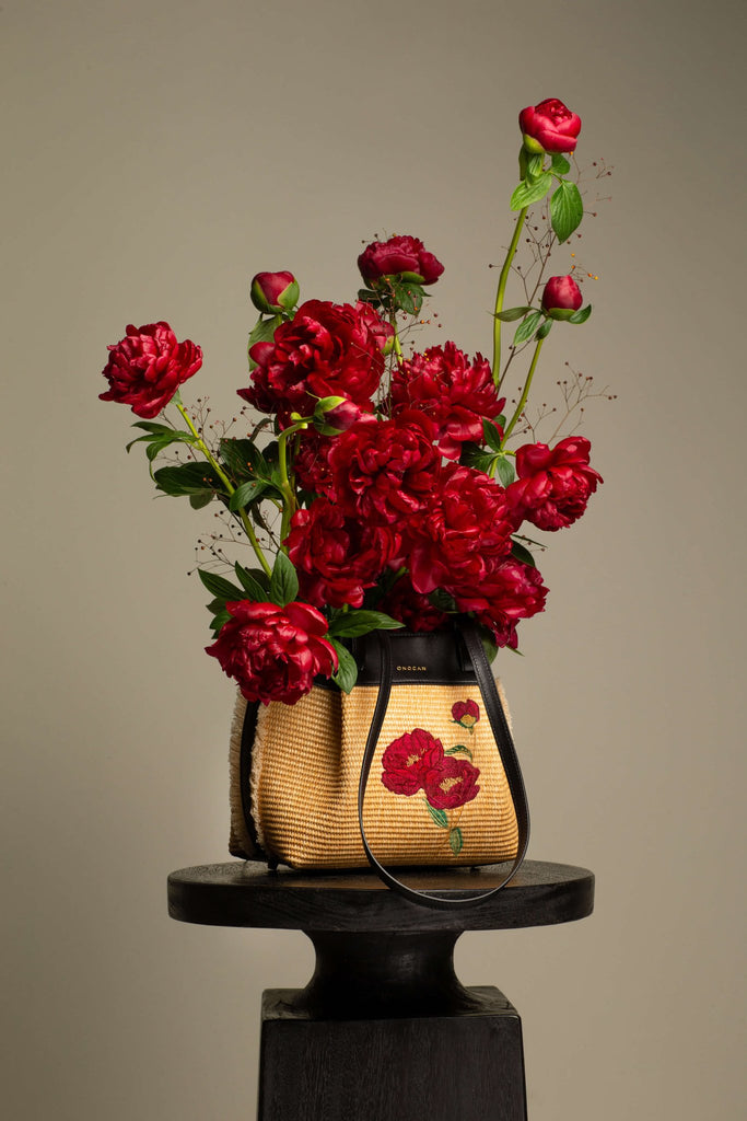 NOVA Flora Negru - Handbags - ONOCAN