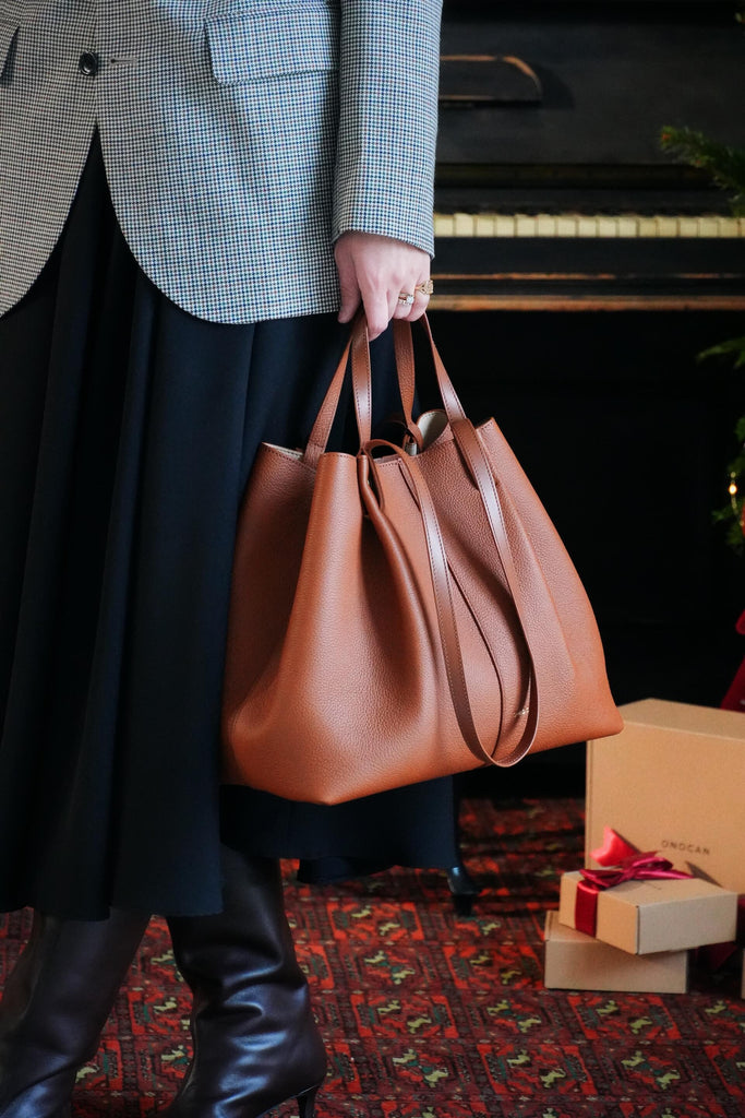 NOVA Large Camel TAURUS - Handbags - ONOCAN