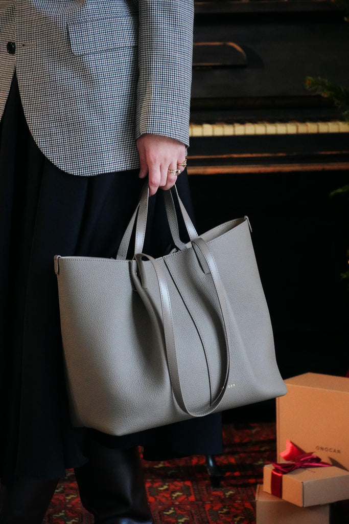 NOVA Large Grej TAURUS - Handbags - ONOCAN
