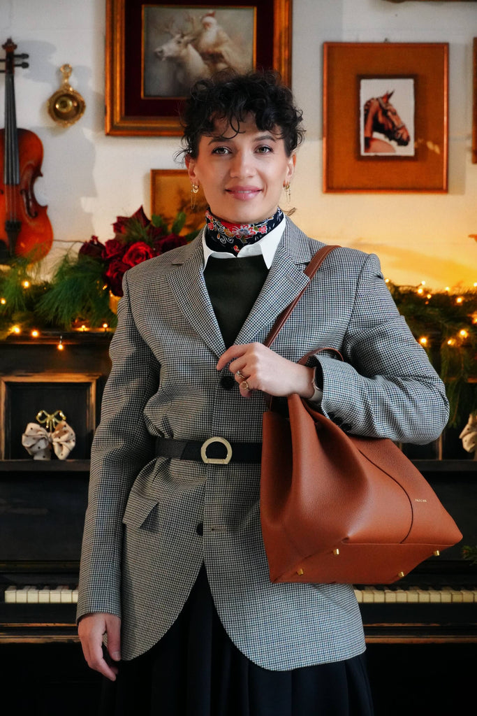 NOVA Midi Camel TAURUS - Handbags - ONOCAN