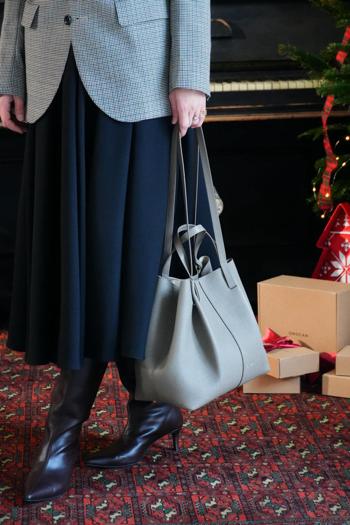 NOVA Midi Grej TAURUS - Handbags - ONOCAN