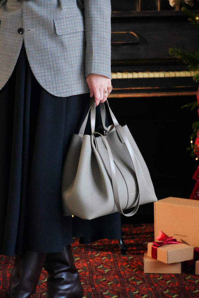 NOVA Midi Grej TAURUS - Handbags - ONOCAN