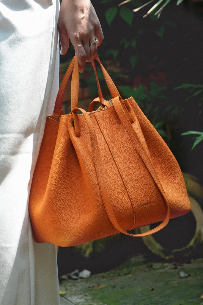 NOVA Midi Portocaliu TAURUS - Handbags - ONOCAN