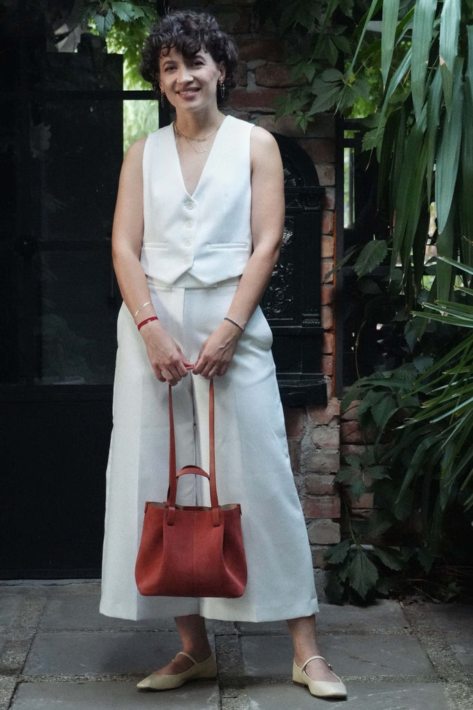 NOVA Small Argile Velur - Handbags - ONOCAN