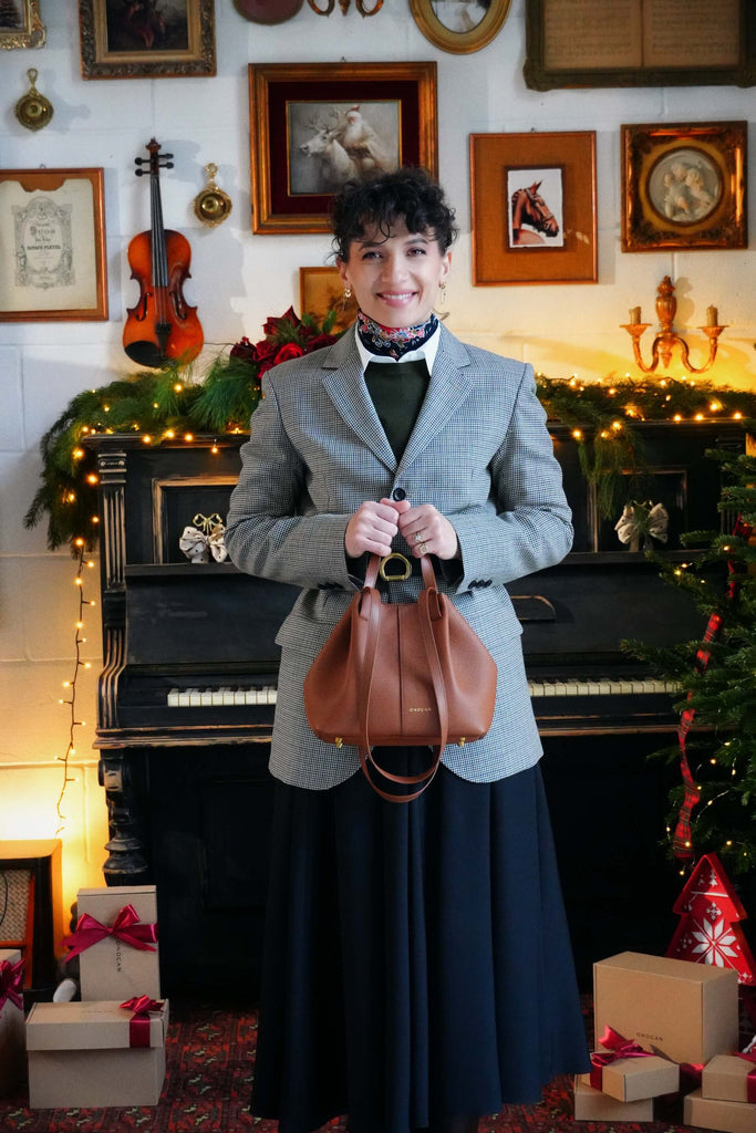 NOVA Small Camel TAURUS - Handbags - ONOCAN