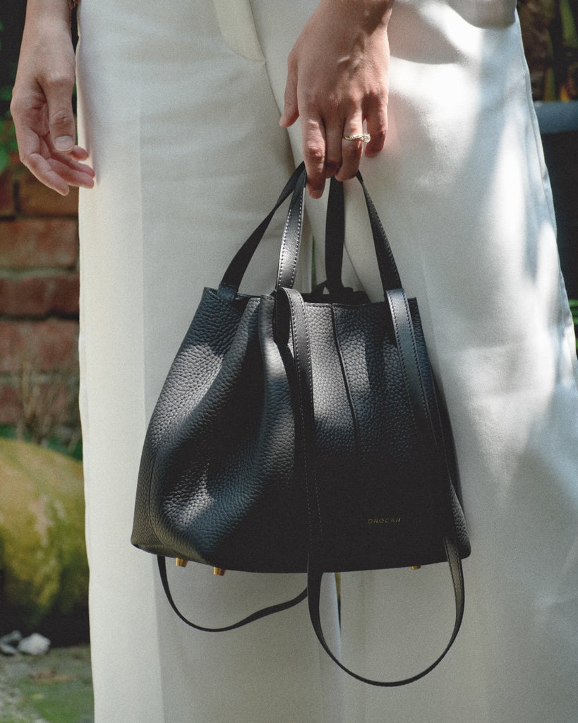 NOVA Small Negru TAURUS - Handbags - ONOCAN