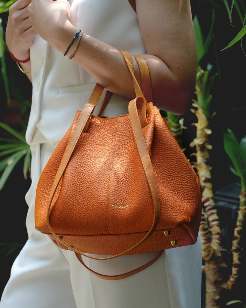 NOVA Small Portocaliu TAURUS - Handbags - ONOCAN