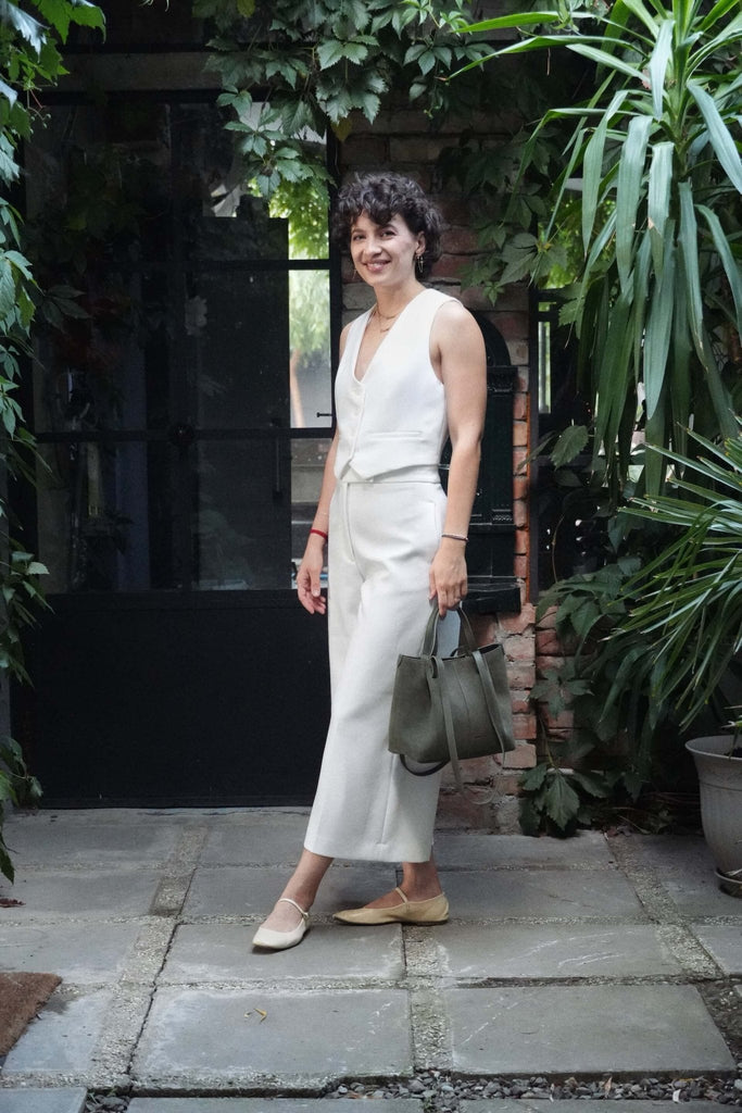 NOVA Small Verde Velur - Handbags - ONOCAN