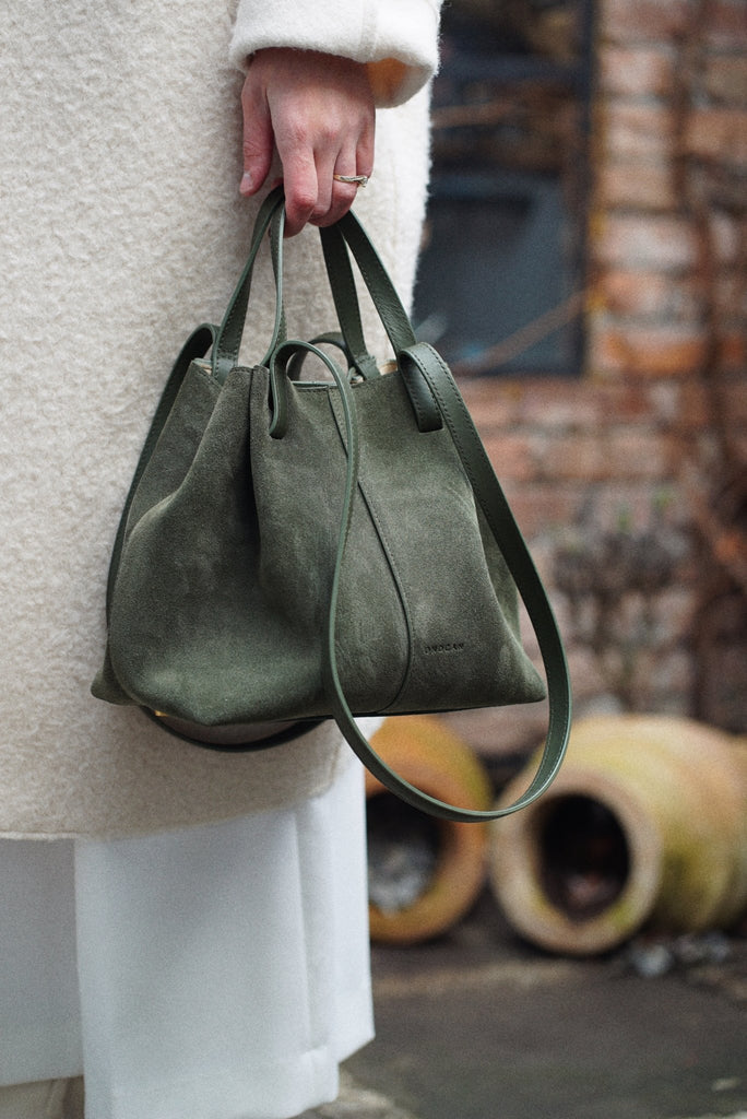 NOVA Verde Velur - Handbags - ONOCAN