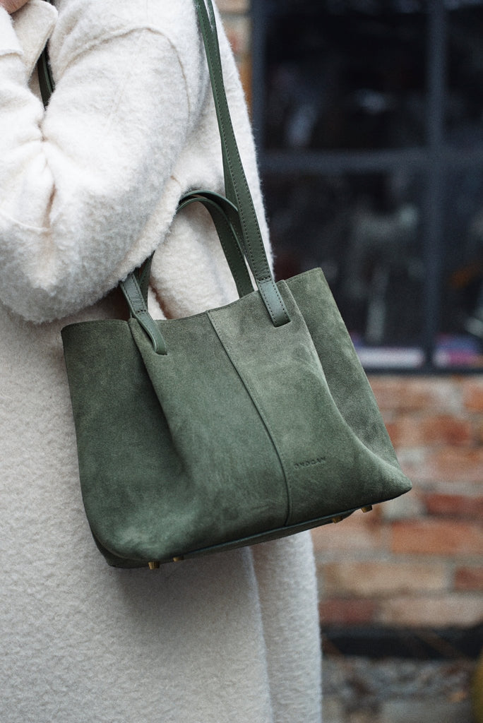 NOVA Verde Velur - Handbags - ONOCAN