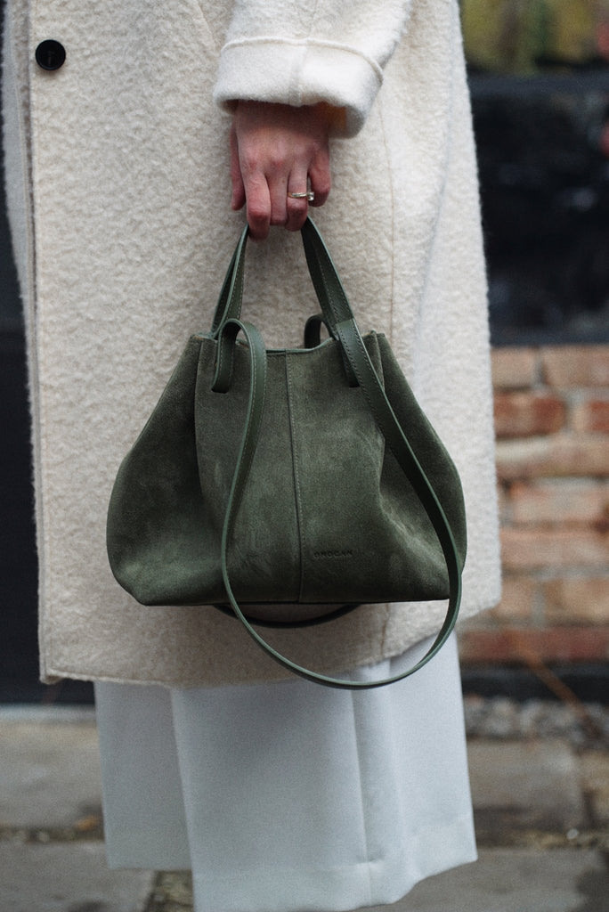 NOVA Verde Velur - Handbags - ONOCAN