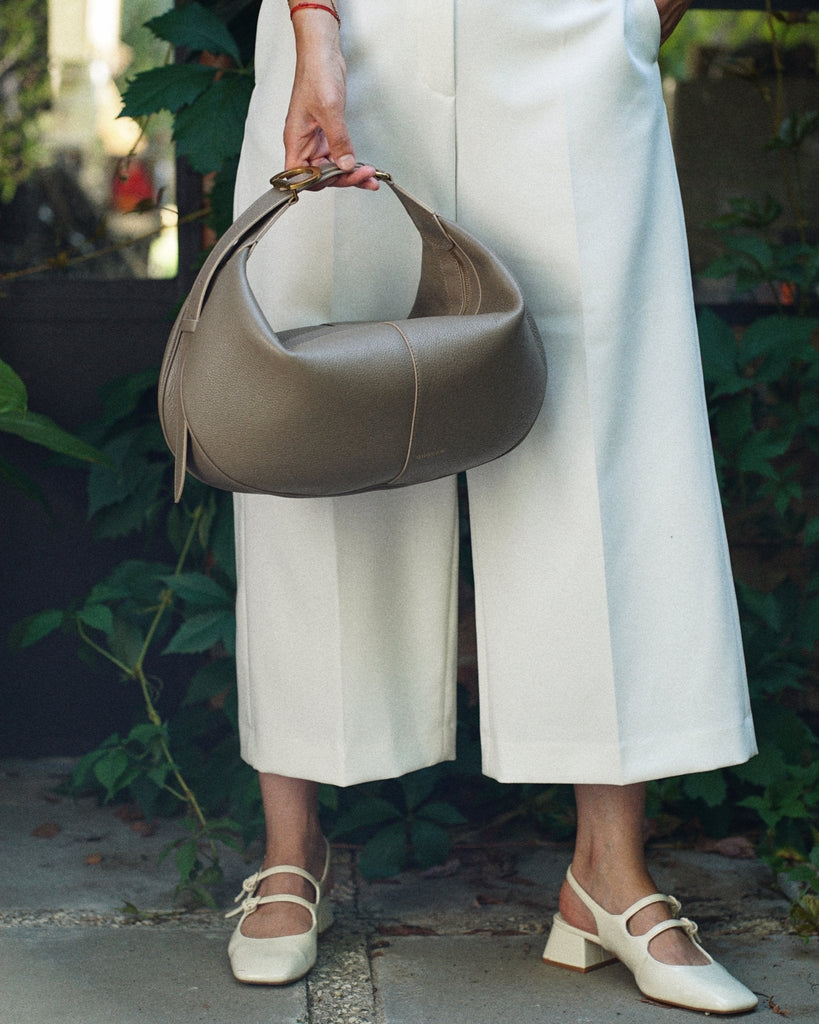 OLIVIA Large Grej - Handbags - ONOCAN