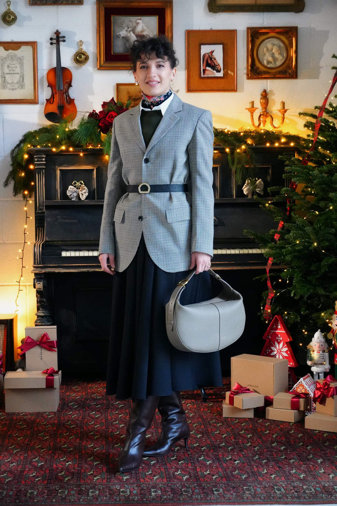 OLIVIA Midi Grej TAURUS - Handbags - ONOCAN