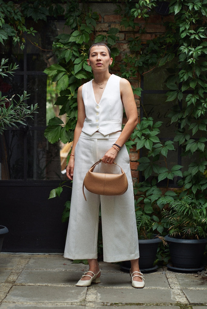 OLIVIA Small Cappuccino - Handbags - ONOCAN