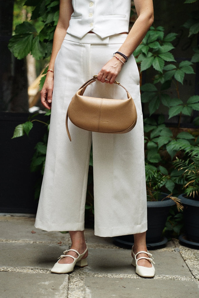 OLIVIA Small Cappuccino - Handbags - ONOCAN