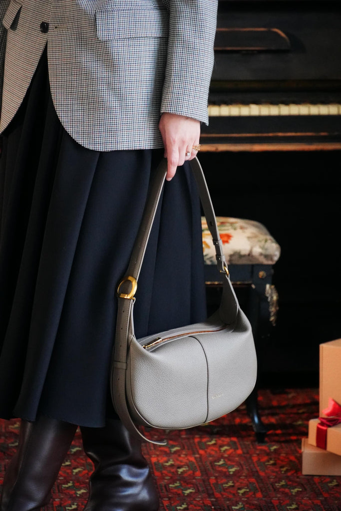 OLIVIA Small Grej TAURUS- Handbags - ONOCAN