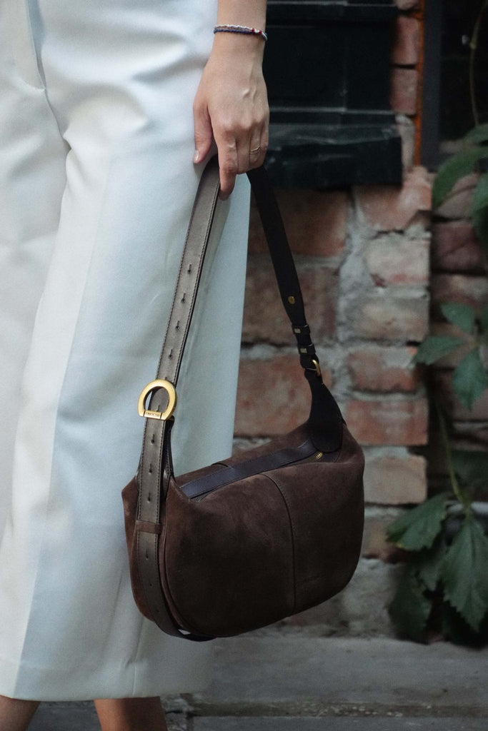 OLIVIA Small Maro Velur - Handbags - ONOCAN