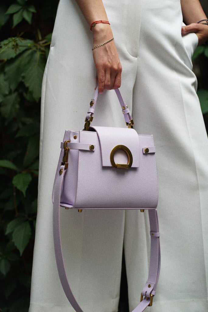 PASTEL KARINA Midi • Lavandă - Handbags - ONOCAN