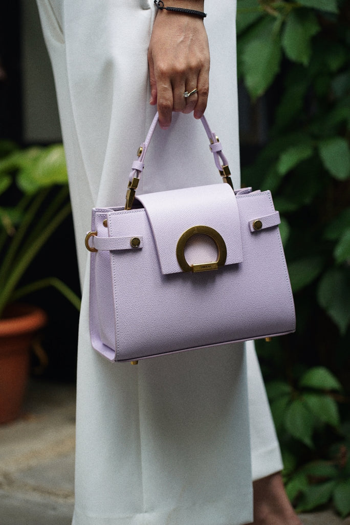 PASTEL KARINA Midi • Lavandă - Handbags - ONOCAN