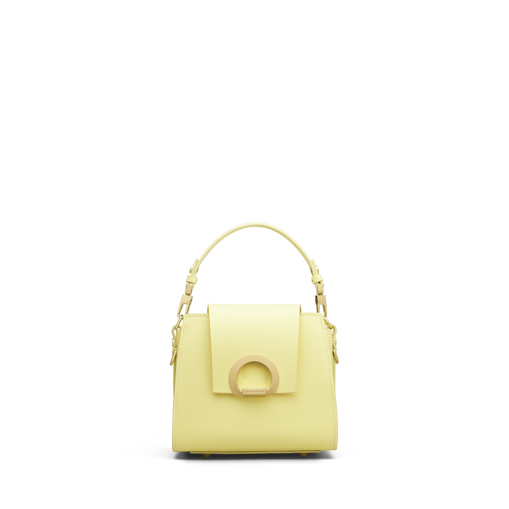 PASTEL RITA Lămâie - Handbags - ONOCAN