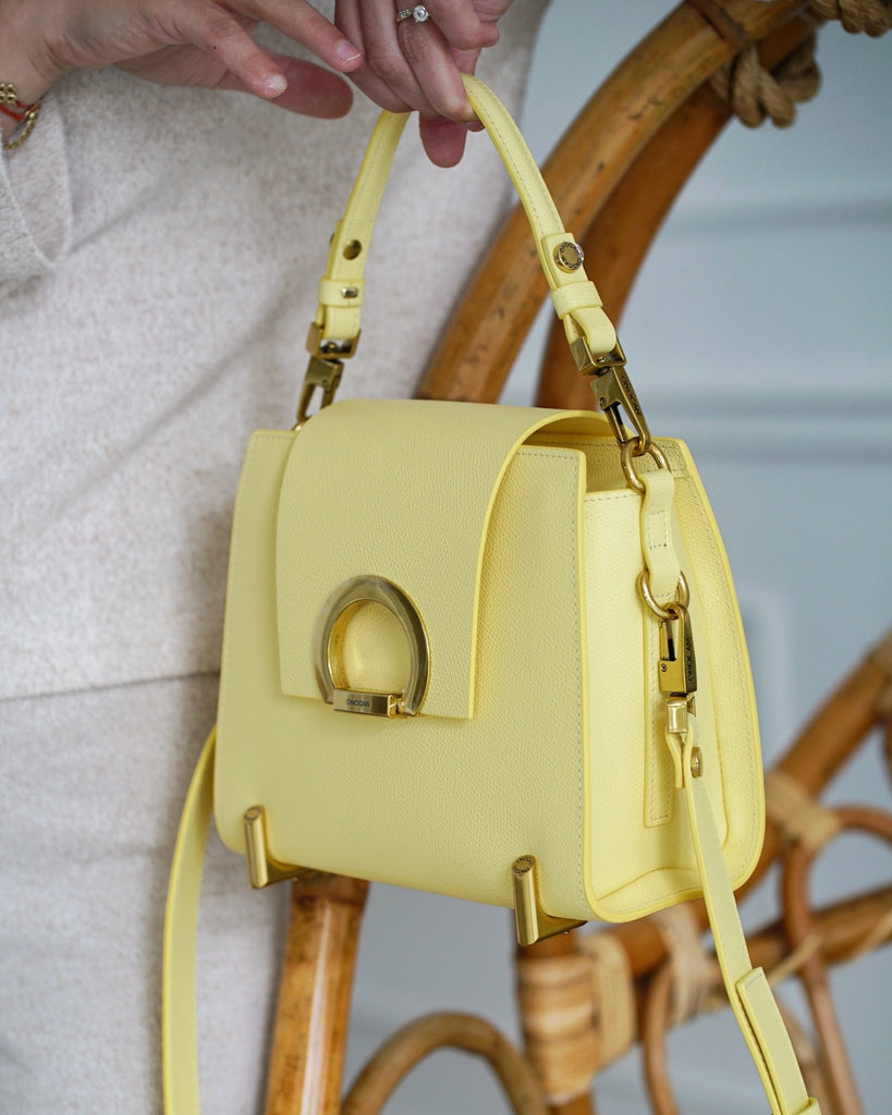 PASTEL RITA Lămâie - Handbags - ONOCAN