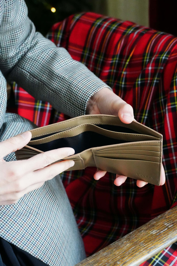 Portofel Bărbați Compact Maro - Handbags - ONOCAN