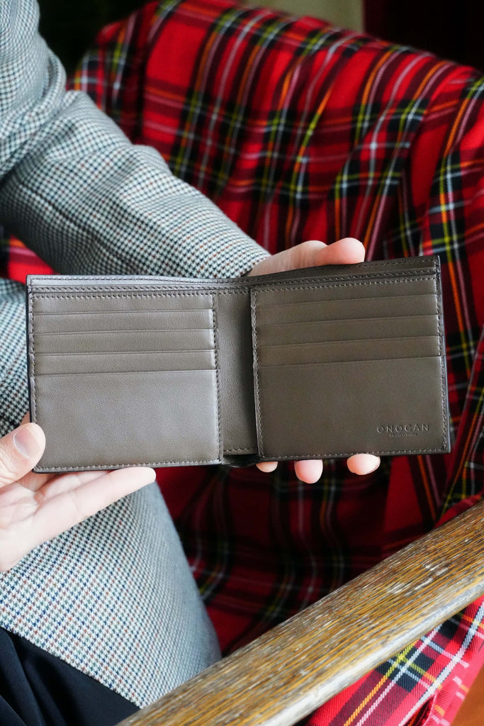 Portofel Bărbați Compact Maro Închis - Handbags - ONOCAN