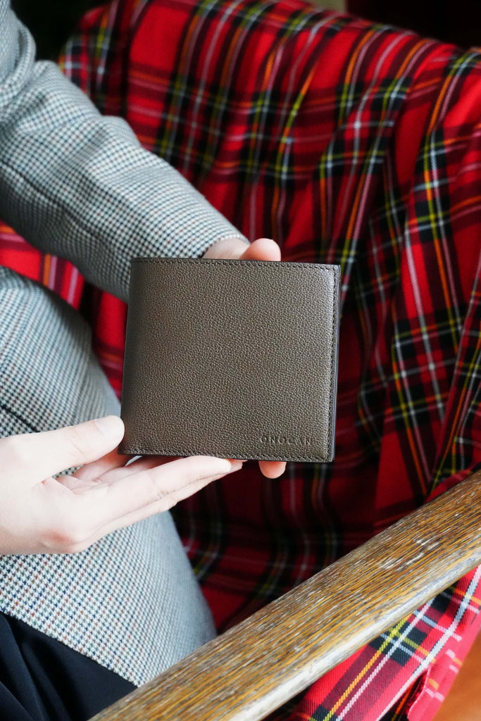 Portofel Bărbați Compact Maro Închis - Handbags - ONOCAN