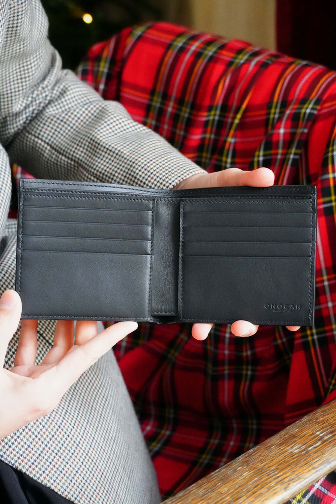 Portofel Bărbați Compact Negru - Handbags - ONOCAN