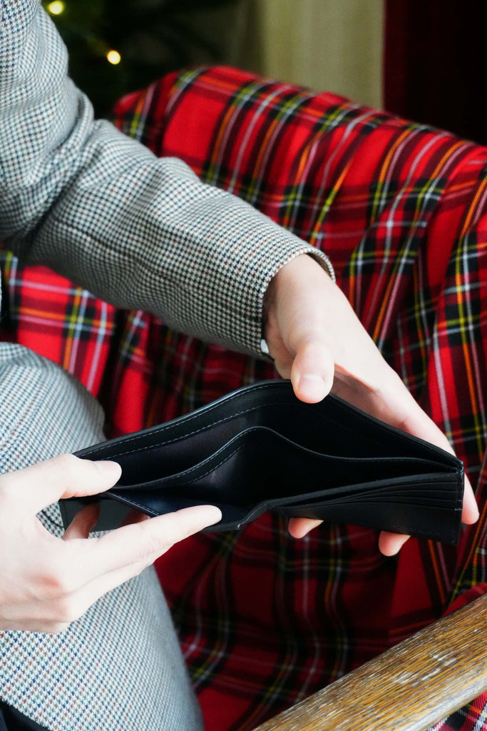 Portofel Bărbați Compact Negru - Handbags - ONOCAN