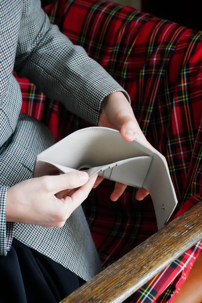 Portofel Damă Light Beige - Handbags - ONOCAN