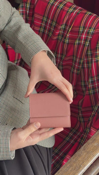 Portofel Damă Roz Somon - Handbags - ONOCAN