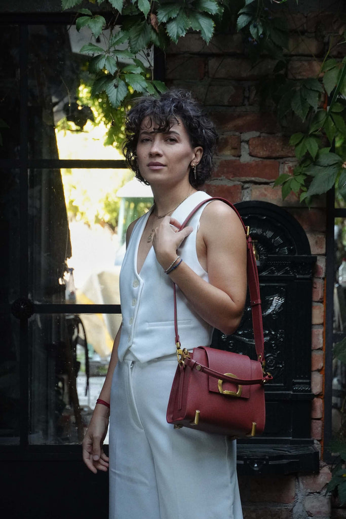 RITA Argile - Handbags - ONOCAN