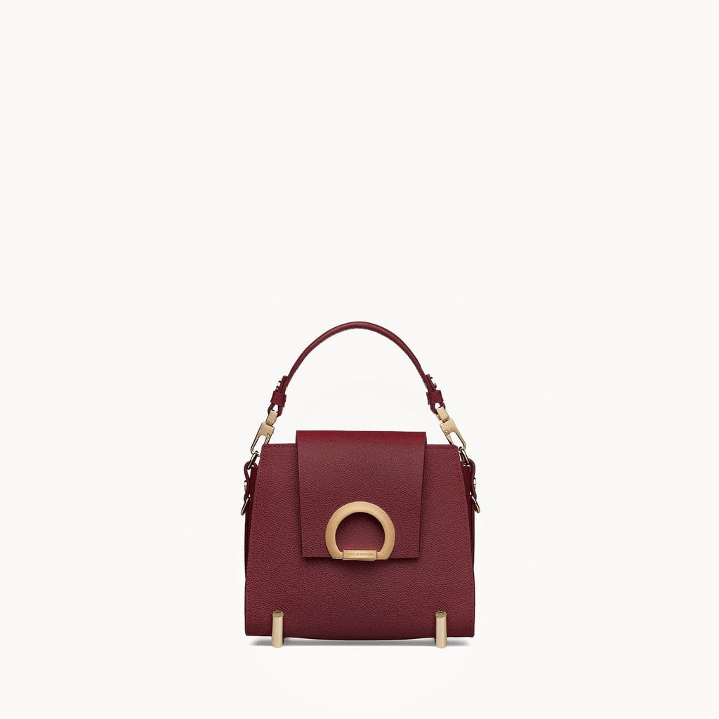 RITA Burgundy - Handbags - ONOCAN