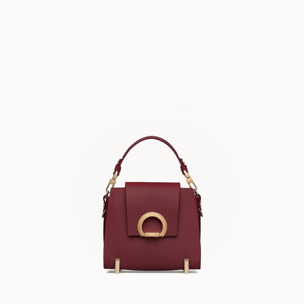 RITA Burgundy - Handbags - ONOCAN