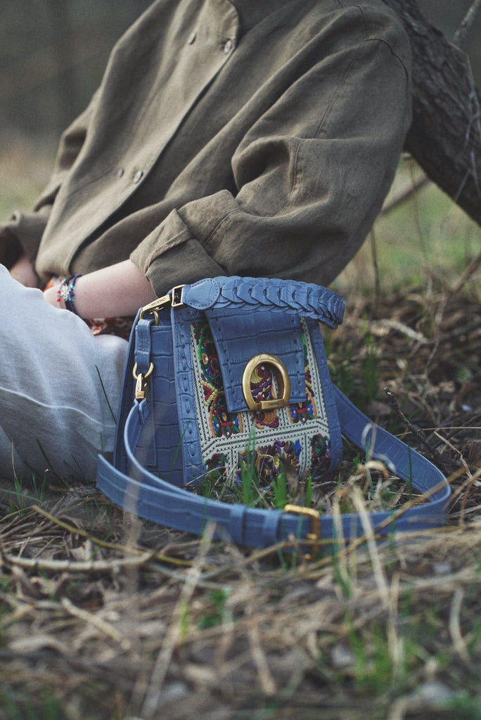 RITA ORIGINI Albastru - Handbags - ONOCAN