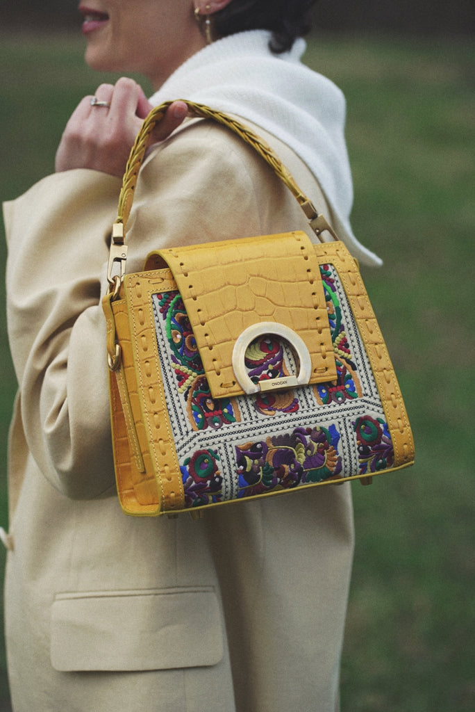 RITA ORIGINI Galben - Handbags - ONOCAN