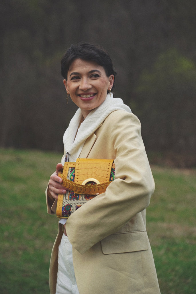 RITA ORIGINI Galben - Handbags - ONOCAN